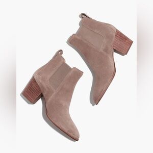 Madewell Suede Ankle Boots